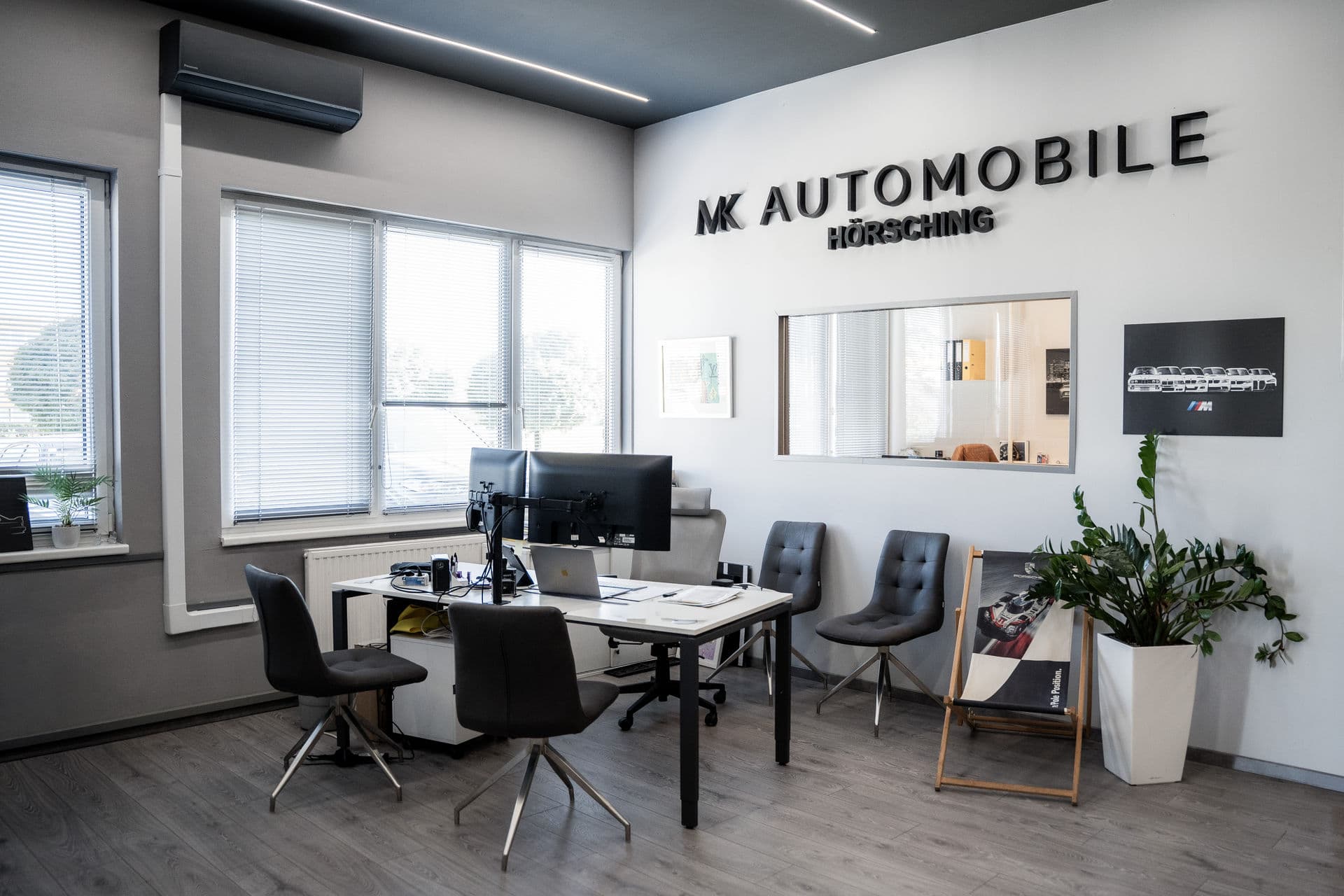 Empfangsbereich bei M.K. Automobile